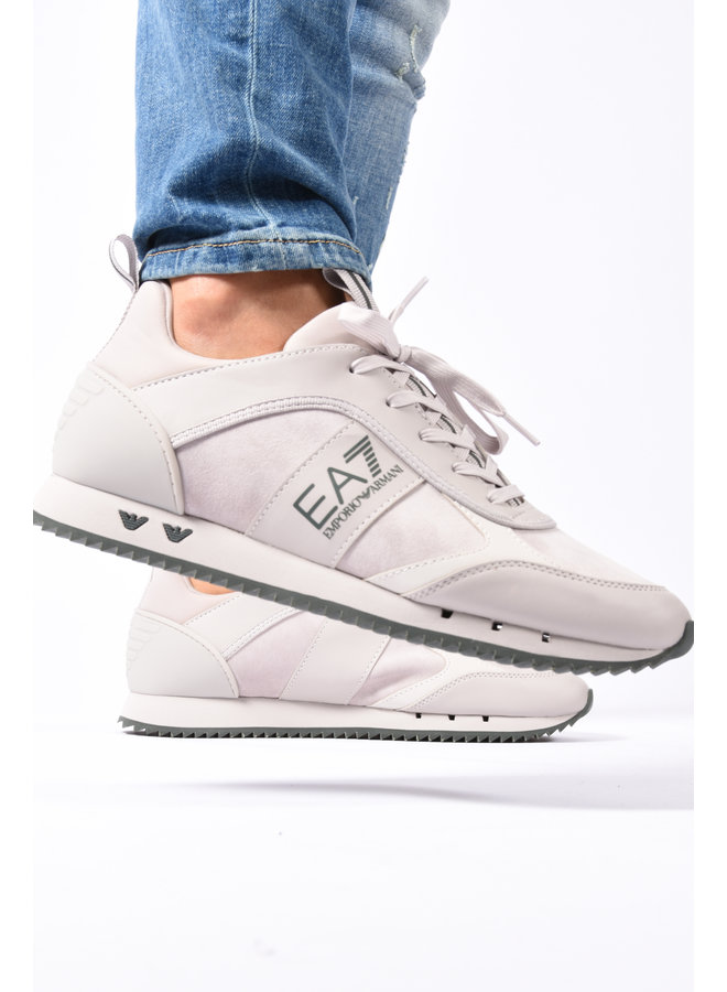 EA7 FW22 - Sneaker X8X027 - Silver Cloud