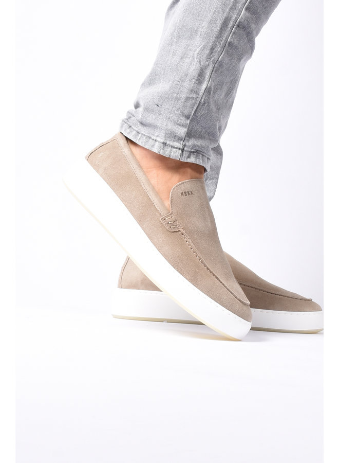 Nubikk - Jiro Mio - Loafers Suede - Sand