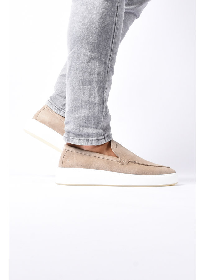 Nubikk - Jiro Mio - Loafers Suede - Sand