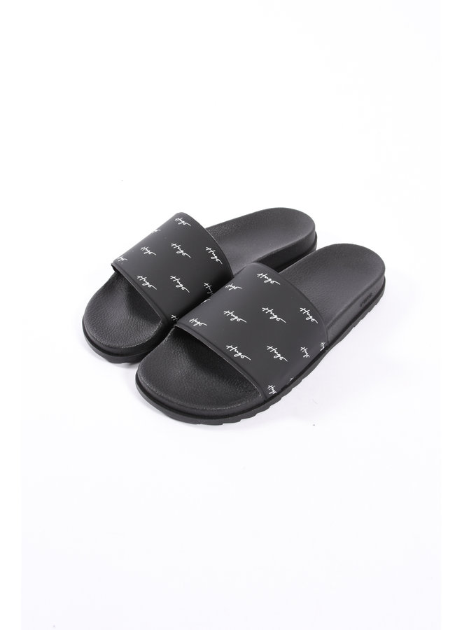 Hugo Boss SR23 - Slippers Match_It_Slid_Sig - Black