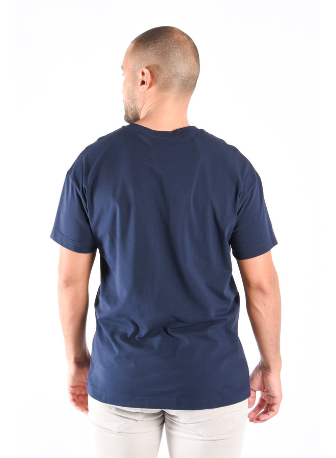 Hugo Boss SR23 - Linked T-shirt - Dark Blue