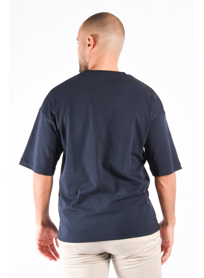 Drykorn SS23 - T-shirt Hunt - Dark Blue