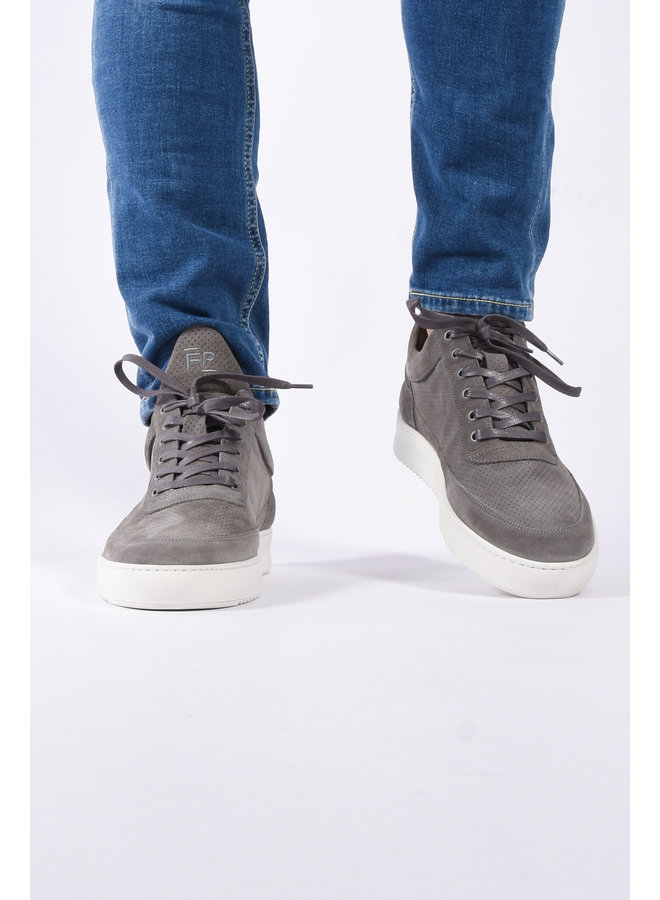 Filling Pieces SS23 - Low Top Perforated  Organic - Grey