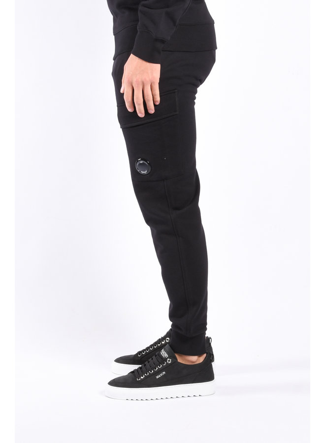 CP Company SS23 - Diagonal Raised Cargo Sweatpants - Black