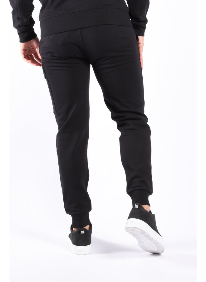 CP Company SS23 - Diagonal Raised Cargo Sweatpants - Black