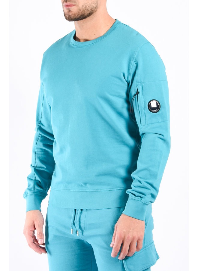 CP Company SS23 - Light Fleece Sweatshirt - Tile Blue