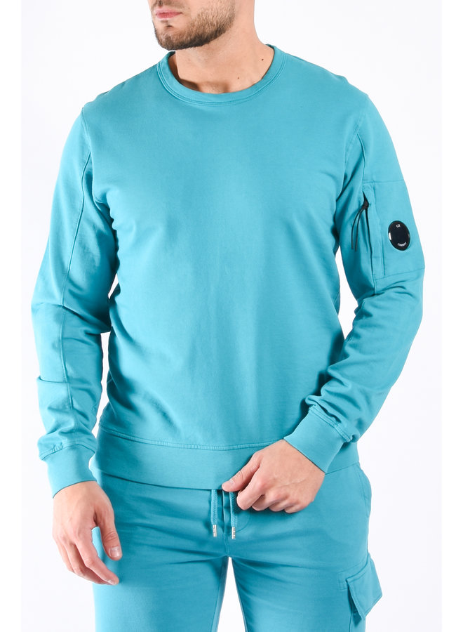 CP Company SS23 - Light Fleece Sweatshirt - Tile Blue