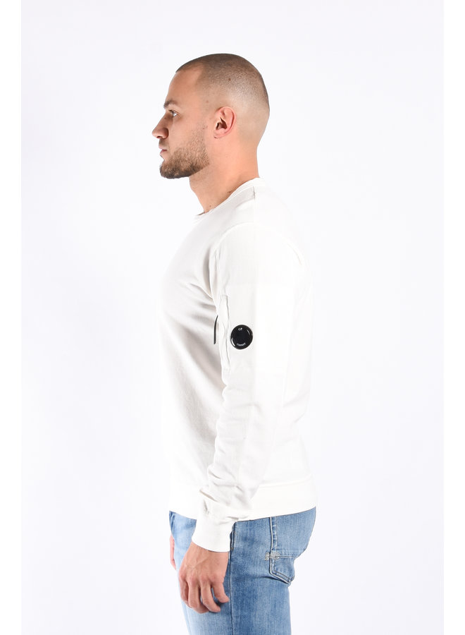 CP Company SS23 - Light Fleece Sweatshirt - Gauze White