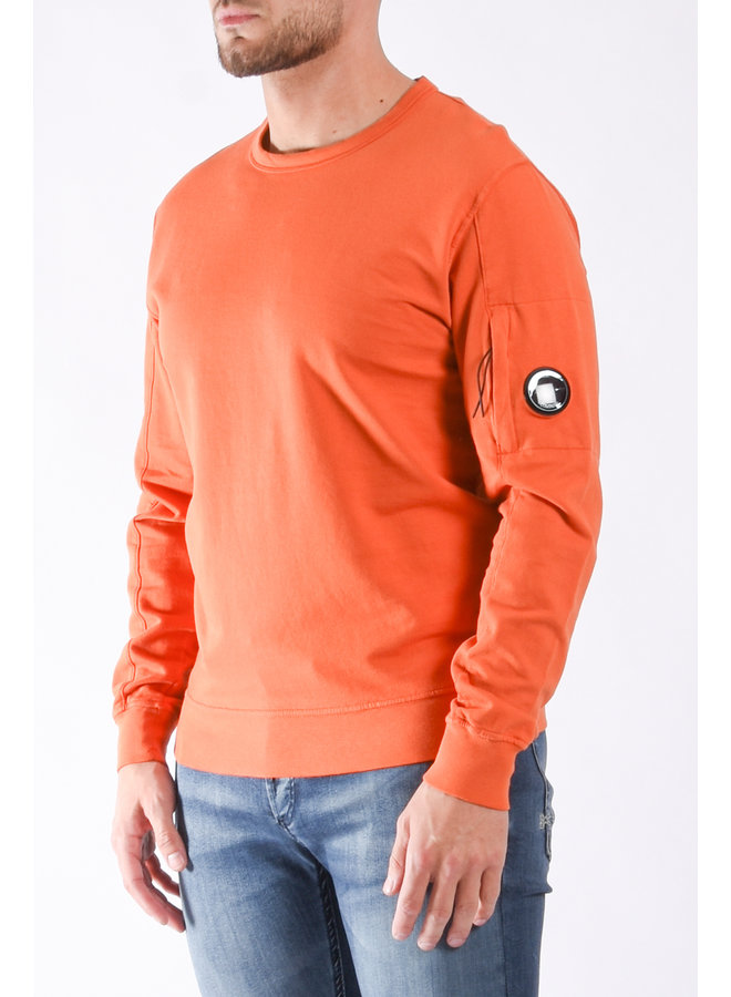 CP Company SS23 - Light Fleece Sweatshirt - Harvest Pumpkin