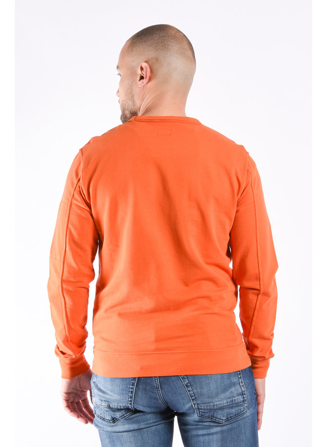 CP Company SS23 - Light Fleece Sweatshirt - Harvest Pumpkin