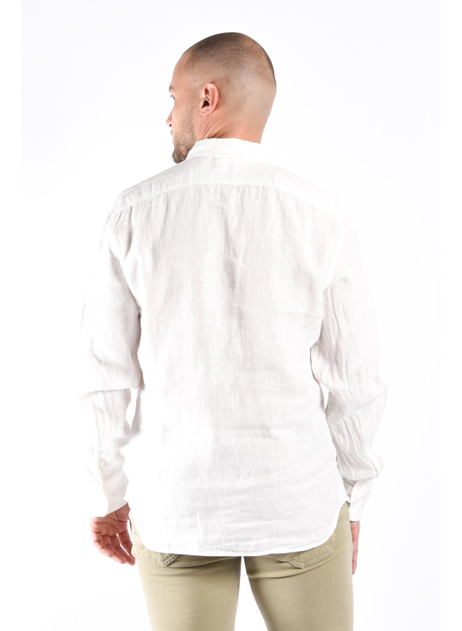 CP Company SS23 - Shirt Long Sleeve Linen - Gauze White