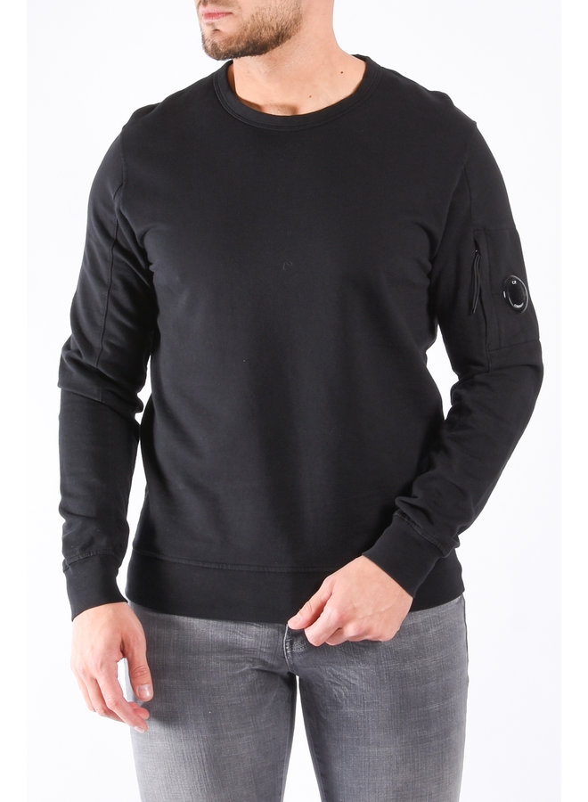 CP Company SS23 - Light Fleece Sweatshirt - Black