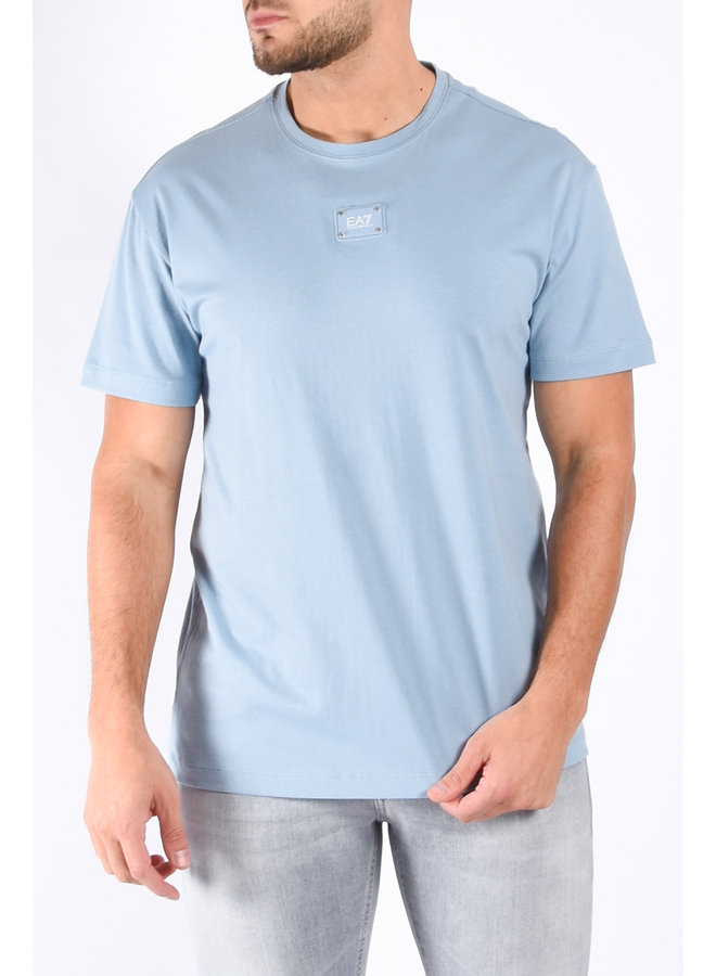 EA7 SS23 - T-Shirt 3RUT78 - Ashley Blue