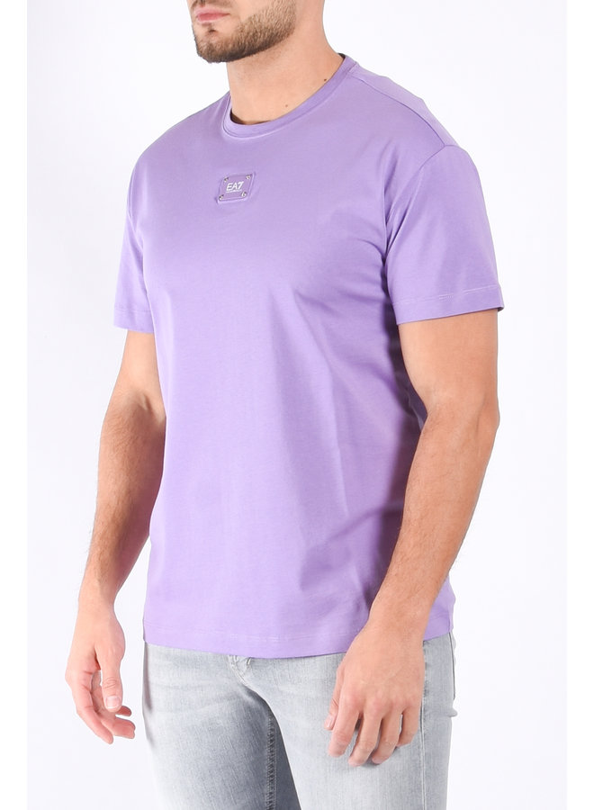 EA7 SS23 - T-Shirt 3RUT78 - Shalk Violet