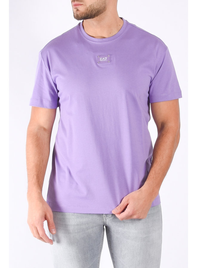 EA7 SS23 - T-Shirt 3RUT78 - Shalk Violet