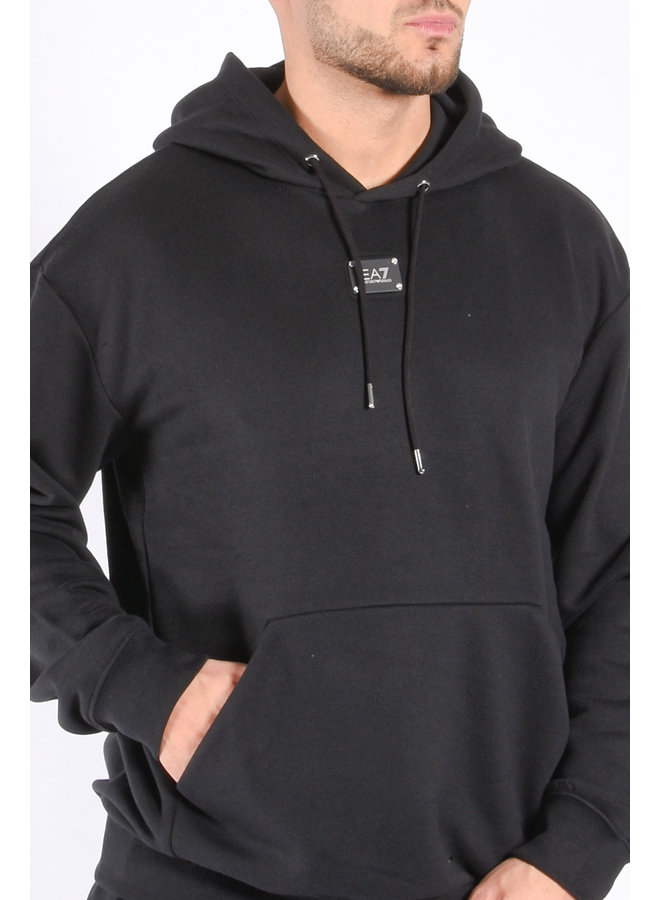 EA7 SS23 - Hoodie 3RUM78 - Black