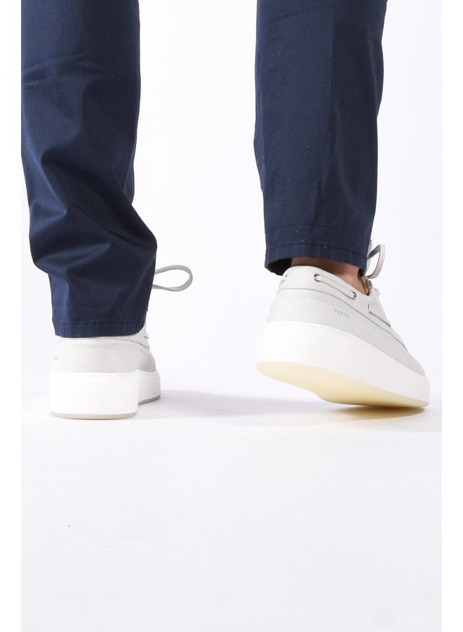 Nubikk - Jiro Yacht Loafers Ice Nubuck  - White Grain