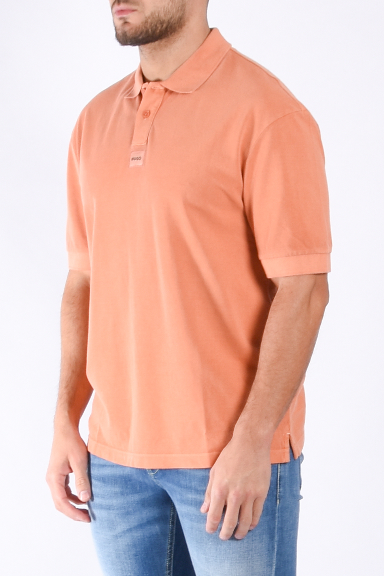 Hugo Boss Light Orange Polo Shirt Shop Hugo Boss Polo Shirt Orange