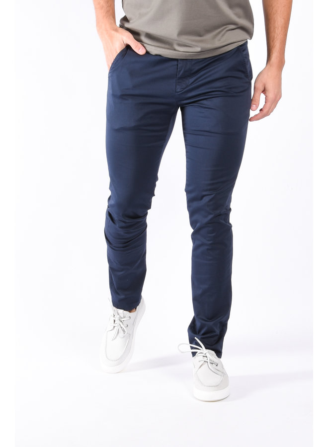 DONDUP SS23 Pantalon stretch - Gaubert RSE036U - Navy Blue