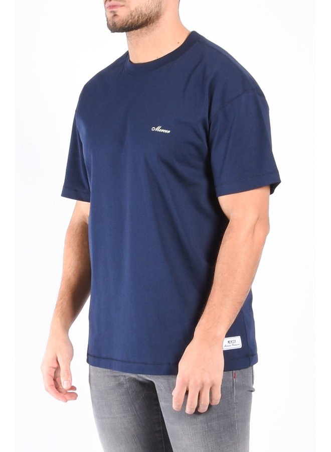 Mercer SS23 - The Calligraph Tee - Navy