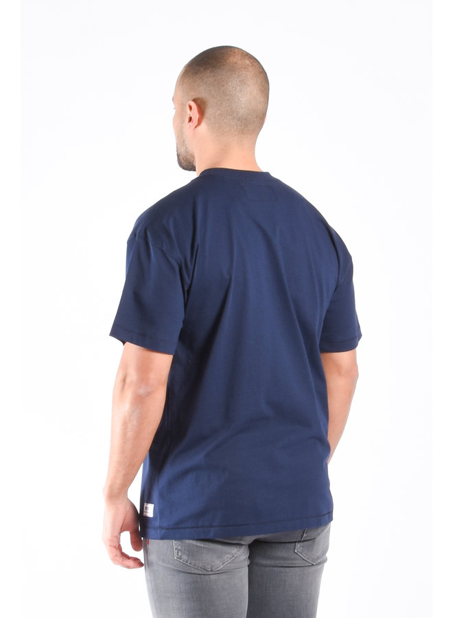 Mercer SS23 - The Calligraph Tee - Navy