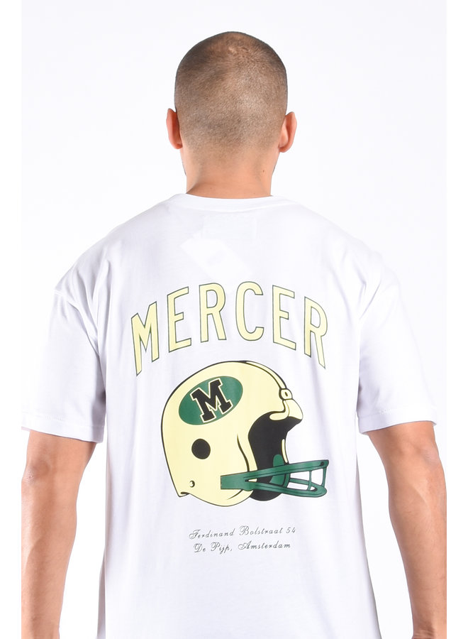 Mercer SS23 - The Helmet Tee - White