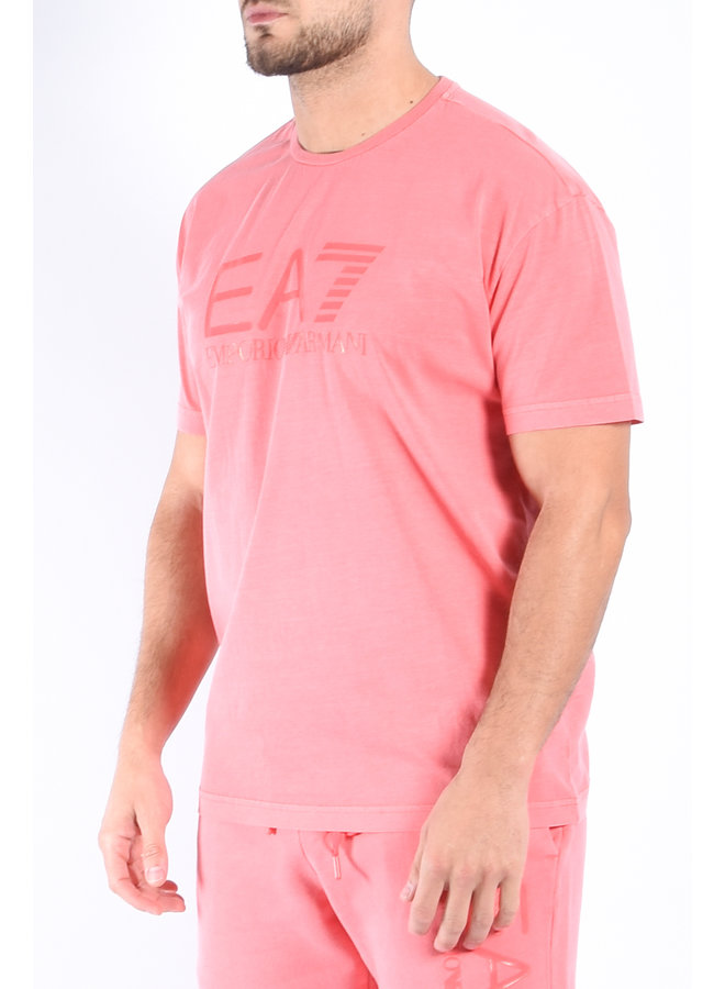 EA7 SS23 - T-Shirt 3RUT04 - Paradise Pink
