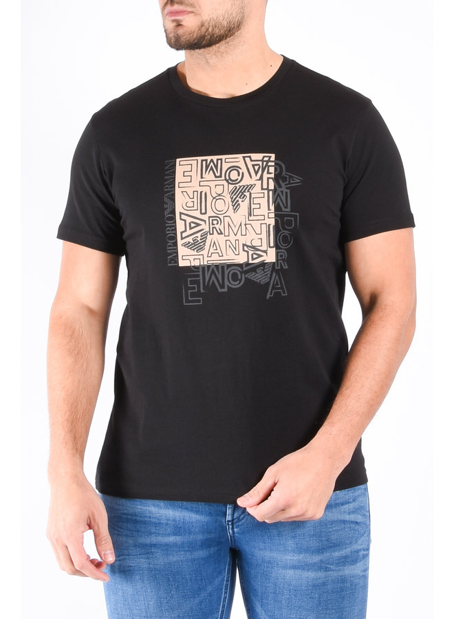 Emporio Armani SS23 - T-Shirt 3R468 - Black Lettering