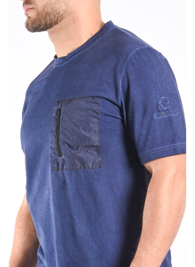 Premiata SS23 - T-Shirt PR151 - Navy Blue
