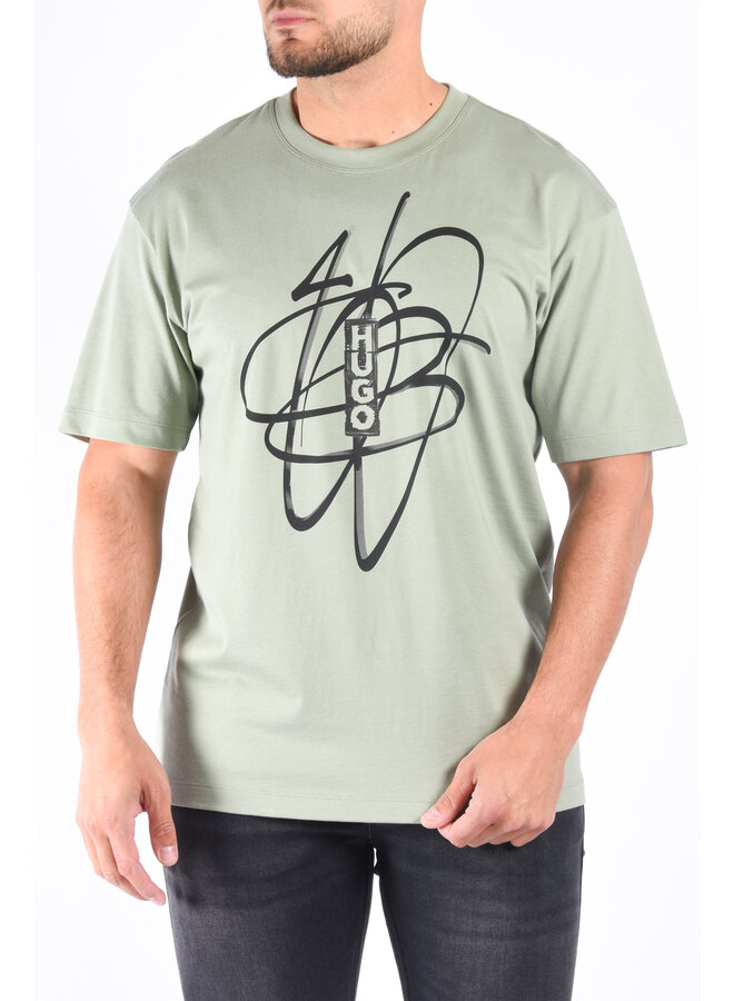 Hugo Boss FA23 - Dapuseni T-shirt - Light/Pastel Green
