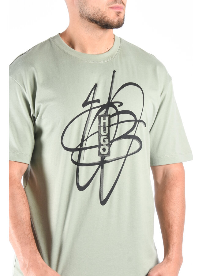 Hugo Boss FA23 - Dapuseni T-shirt - Light/Pastel Green