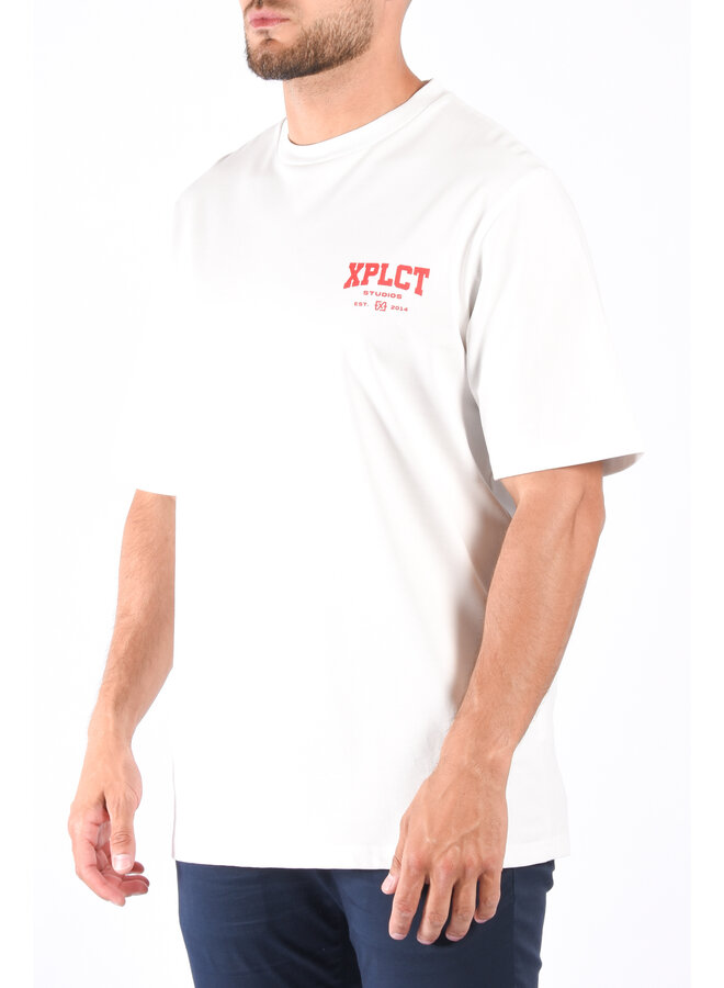 XPLCT Studios - College Tee  - White