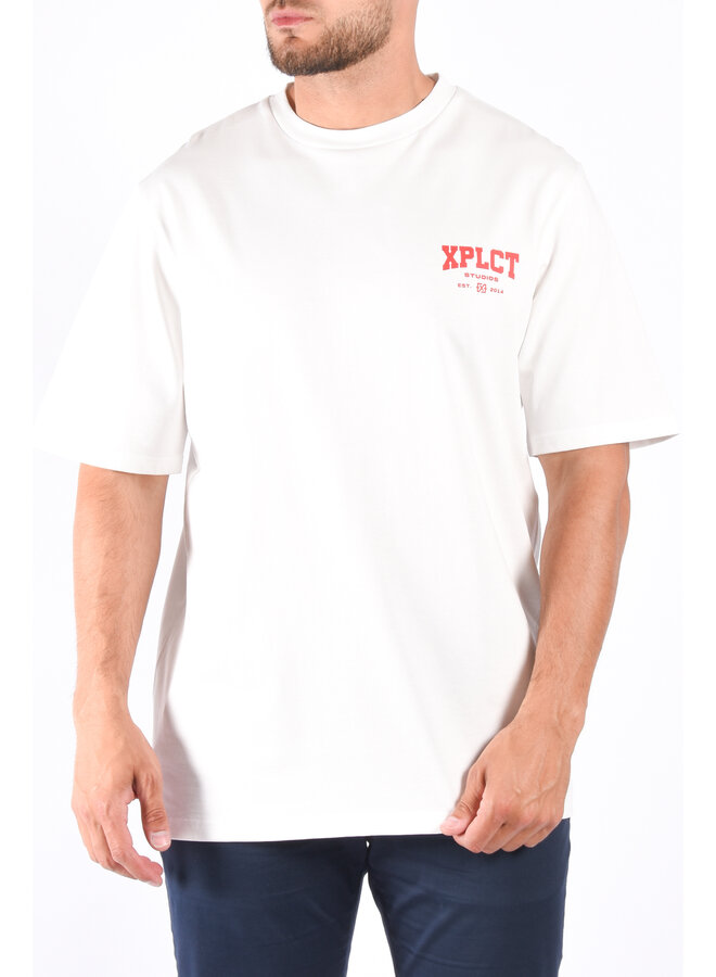 XPLCT Studios - College Tee  - White