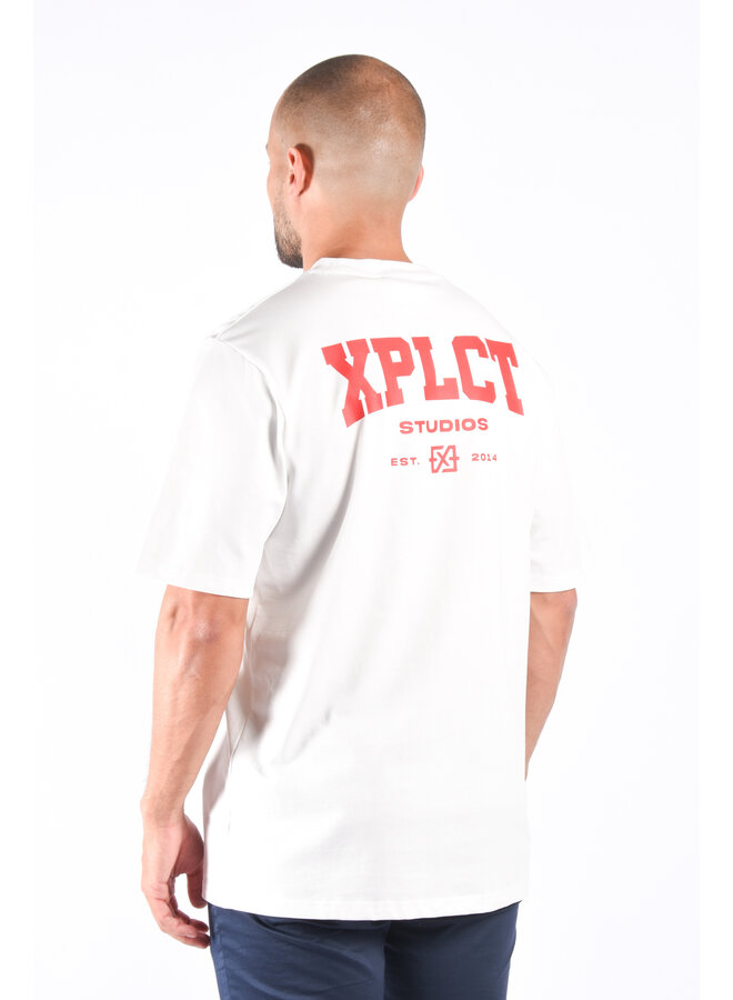 XPLCT Studios - College Tee  - White