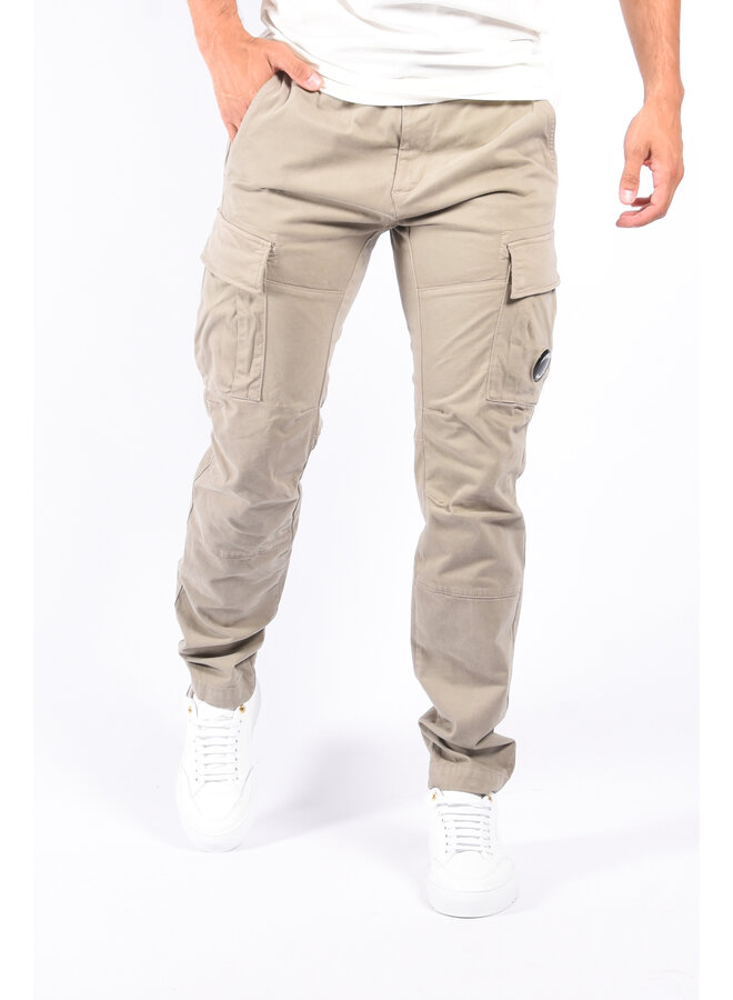 CP Company FW23 - Stretch Sateen Cargo Pants - Silver Sage