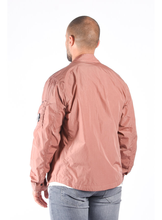 CP Company FW23 - Chrome-R Zipped Overshirt - Cedar Wood