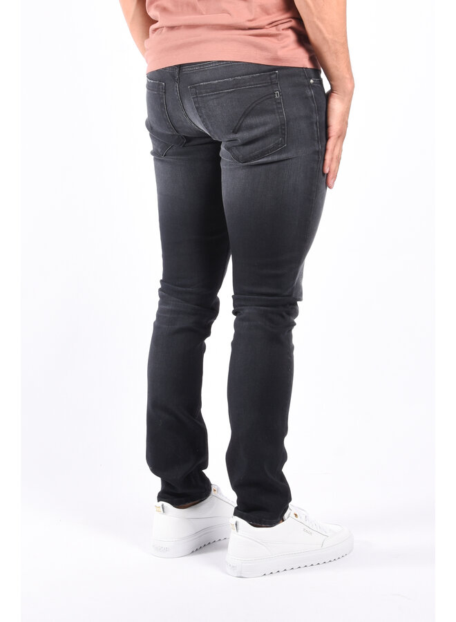 Dondup - George Skinny Fit Jeans DSE315U - Black Washed