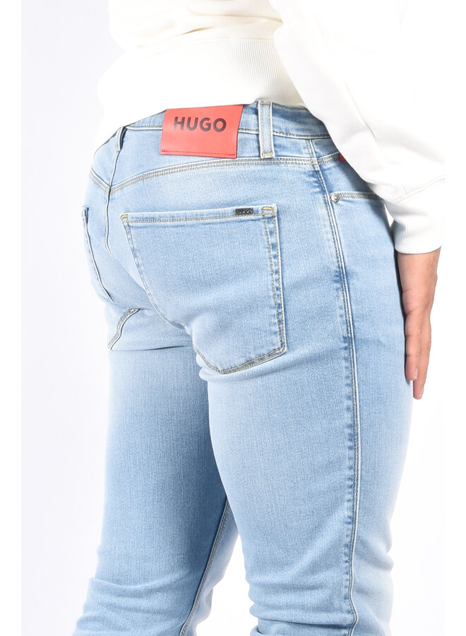 Hugo Boss FA23 - Extra Slim Fit Jeans 734 - Turquoise/Aqua
