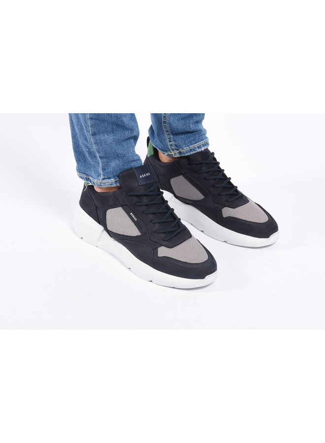 Nubikk - Roque Road Wave Sneaker - Navy Combi