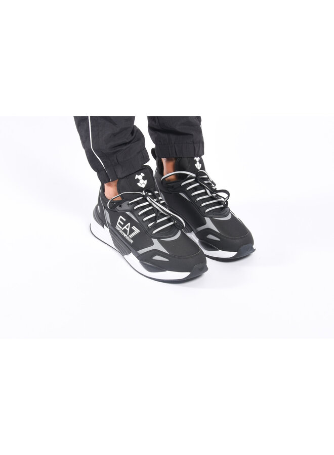 EA7 FW23 - Sneaker X8X159 - Black / Silver Training