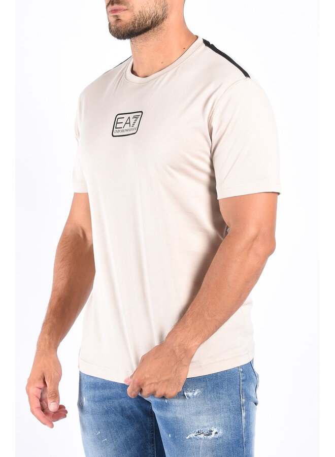 EA7 FW23 - T-Shirt 6RPT05 - Silver Cloud