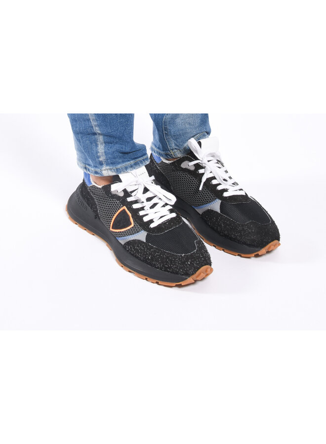 Philippe Model  - Antibes Low Man SP05 - Sportif_Noir_Orange