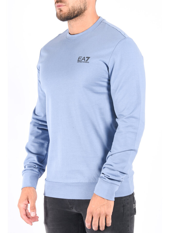 EA7 FW23 - Sweater 8NPM52 - Country Blue