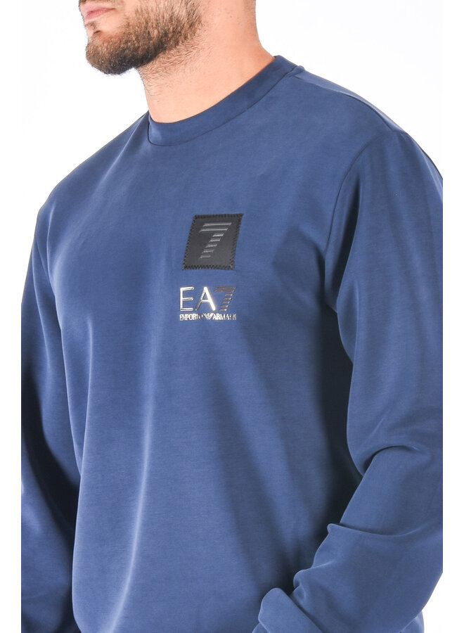 EA7 FW23 - Sweater 6RPM26 - Navy Blue