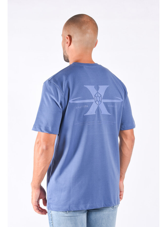 XPLCT Studios - Stone Tee - Blue