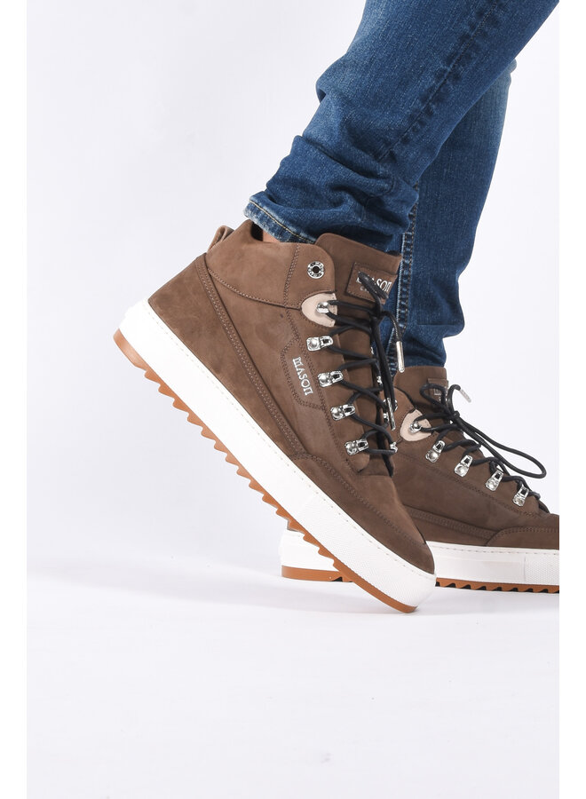 Mason Garments FW23 - Torino Mid Nabuk 16A - Brown