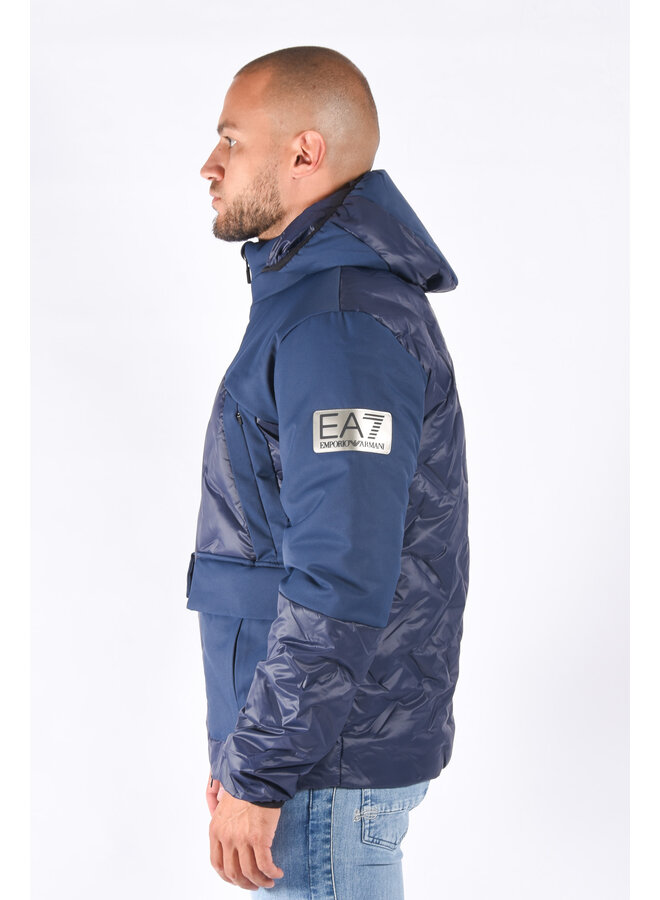 EA7 FW23 - Bomber Jacket 6RPB21 - Navy Blue