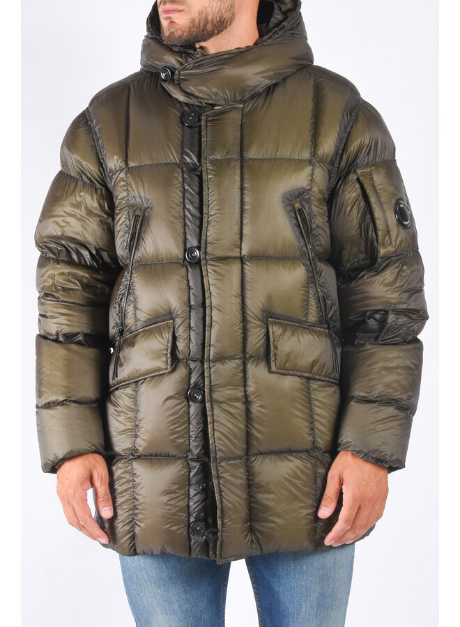CP Company FW23 - D.D. Shell Down Parka - Olive Night
