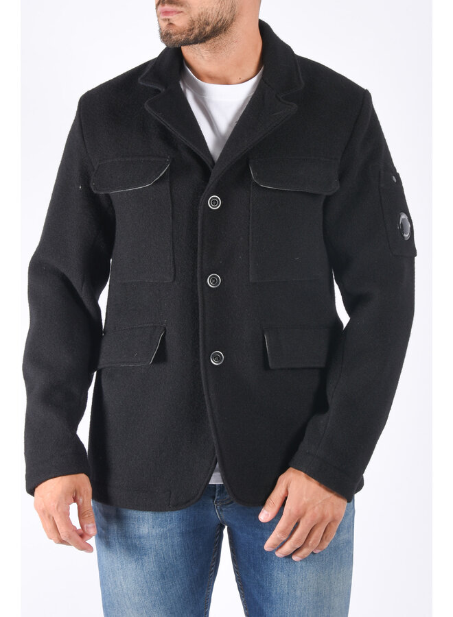 CP Company FW23 - Duffel Blazer Jacket - Black