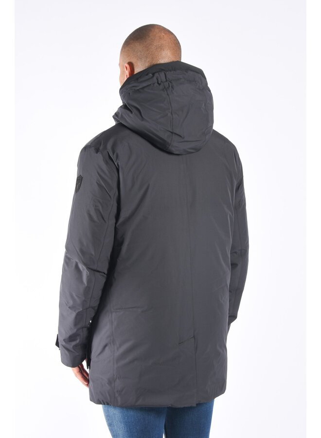 NOBIS - Kason Light Down Parka Jacket - Black